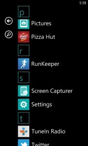 Screen Capture in Menu Screen Capture in Menu