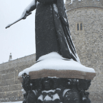 Snow Covered Queen Victoria