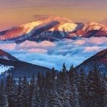 Sunlit Mountains