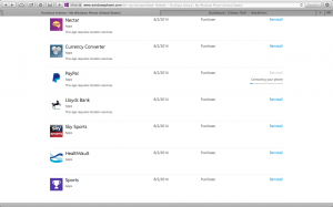 Installing Apps from WindowsPhone.com