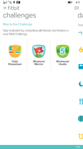 Fitbit for Windows Phone Challenges