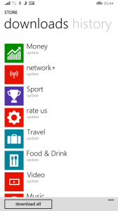 MSN Apps for Windows Phone Updates