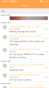 Swarm for Windows Phone Search