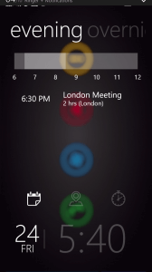 Tetra Lockscreen Agenda View