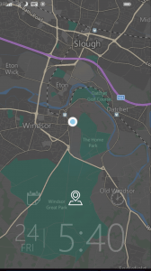 Tetra Lockscreen Map View