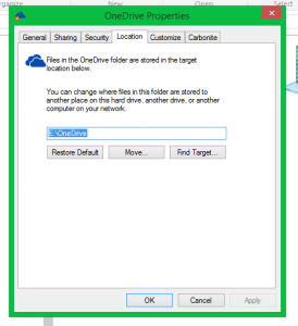 OneDrive File Location