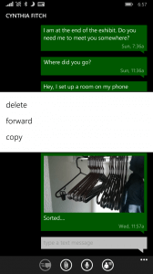 SMS Merge & Forwarding in Lumia Denim
