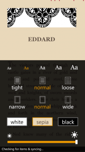Customizing the Kindle App Reader Experience