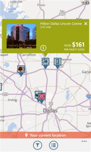 Hilton HHonors for Windows Phone
