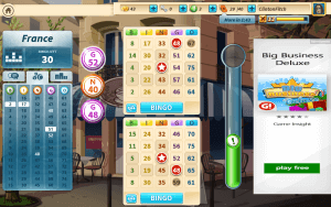 Microsoft Bingo Game Play