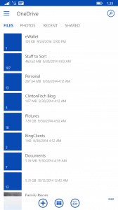 OneDrive for Windows Phone