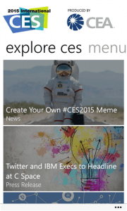 CES Mobile for Windows Phone