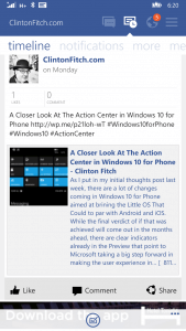 FB Pages Manager for Windows Phone