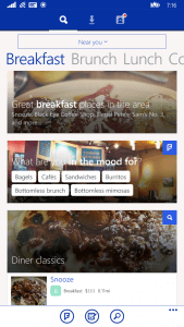 Foursquare for Windows Phone