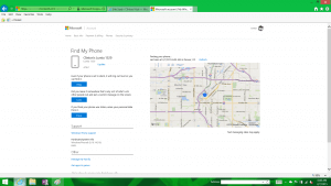 New Phone Detail Page on Microsoft Account