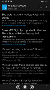 NextGen Reader for Windows Phone 8.1