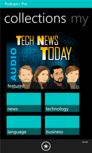 Podcast+ Pro for Windows Phone