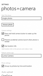 Setting a Photo for Your Photos Live Tile on Windows Phone 8.1