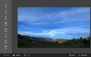 The Autodesk Pixlr for Windows 8.1 User Interface