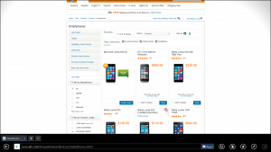 Lumia 640XL on AT&T Website