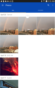 OneDrive for Android Tablet
