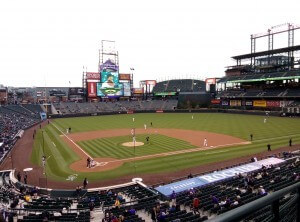 Coors Field shot on the BLU VIVO IV