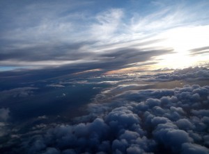 Clouds at Dusk Shot With the BLU VIVO IV