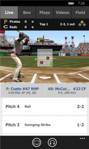 MLB At Bat for Windows Phone