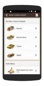 Chipotle App for Android