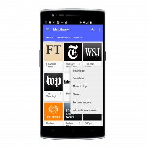 Google Play Newsstand