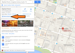 Send to Device on Google Maps