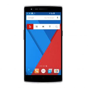 Yelp for Android Home Screen Widget