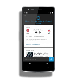 Cortana for Android
