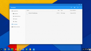 Downloads Folder in Chrome OS