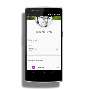 Goal Setting in Google Fit