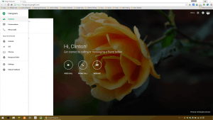 Google Hangouts on The Web