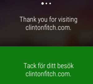Microsoft Translator on Android Wear Results