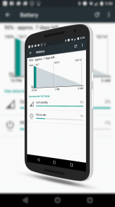 Doze Battery Savings in Android Mashmallow