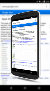 Google App Status Site