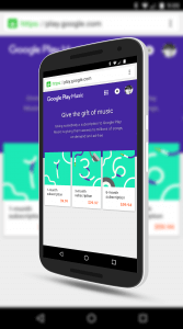 Google Play Music Gifting