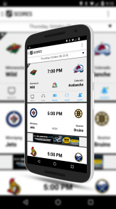 NHL For Android Matchup