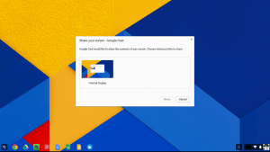 Selecting Content to Cast on A Chromebook