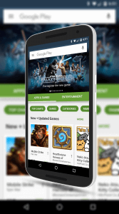 New Google Play Store for Android