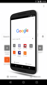 Chrome For Android New Bookmarks & Recents Shelf