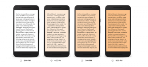 Google Play Books Night Light