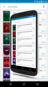 Harry Potter Books in The Google Play Books Store