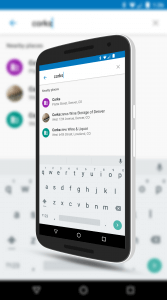 Nearby Places in Google Phone