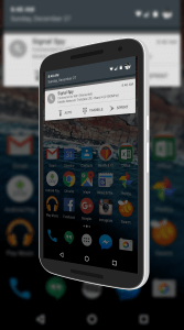 Signal Spy Notification