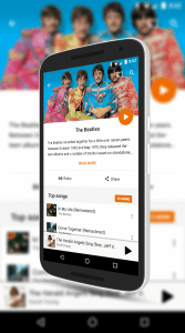 The Beatles on Google Play Music