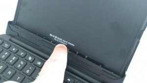Zagg Auto-Fit Keyboard Spring Loaded Design